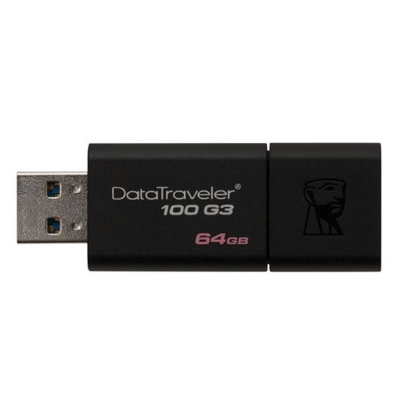 ■︎ USB Kingston DT100G3 64Gb USB 3.0 (SPC/ FPT)