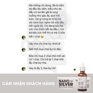 Xịt diệt khuẩn tinh chất bạc