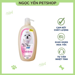 Sữa tắm chó chó siêu mượt Fay Coolcheery - 800ml
