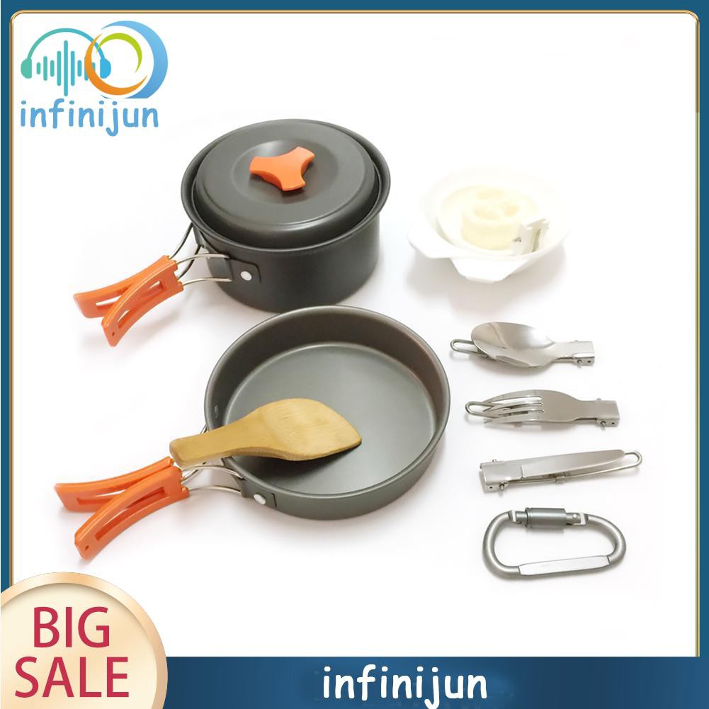 Bộ 12 Dụng Cụ Nấu Ăn Ngoài Trời Kèm Túi Đựng