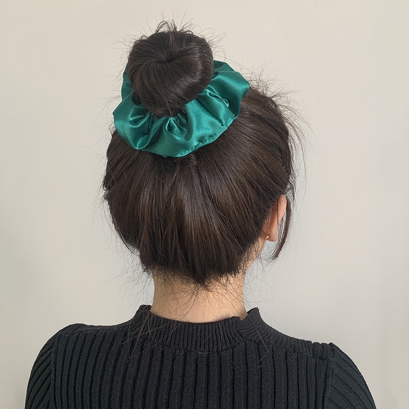 Dây buộc tóc vải scrunchies cột tóc nhiều màu sắc thời trang Hàn Quốc cho bạn gái LK234