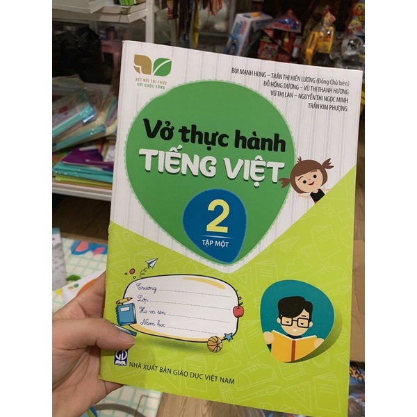 Combo 2 vở thưc hành tiếng việt 2 - kết nối