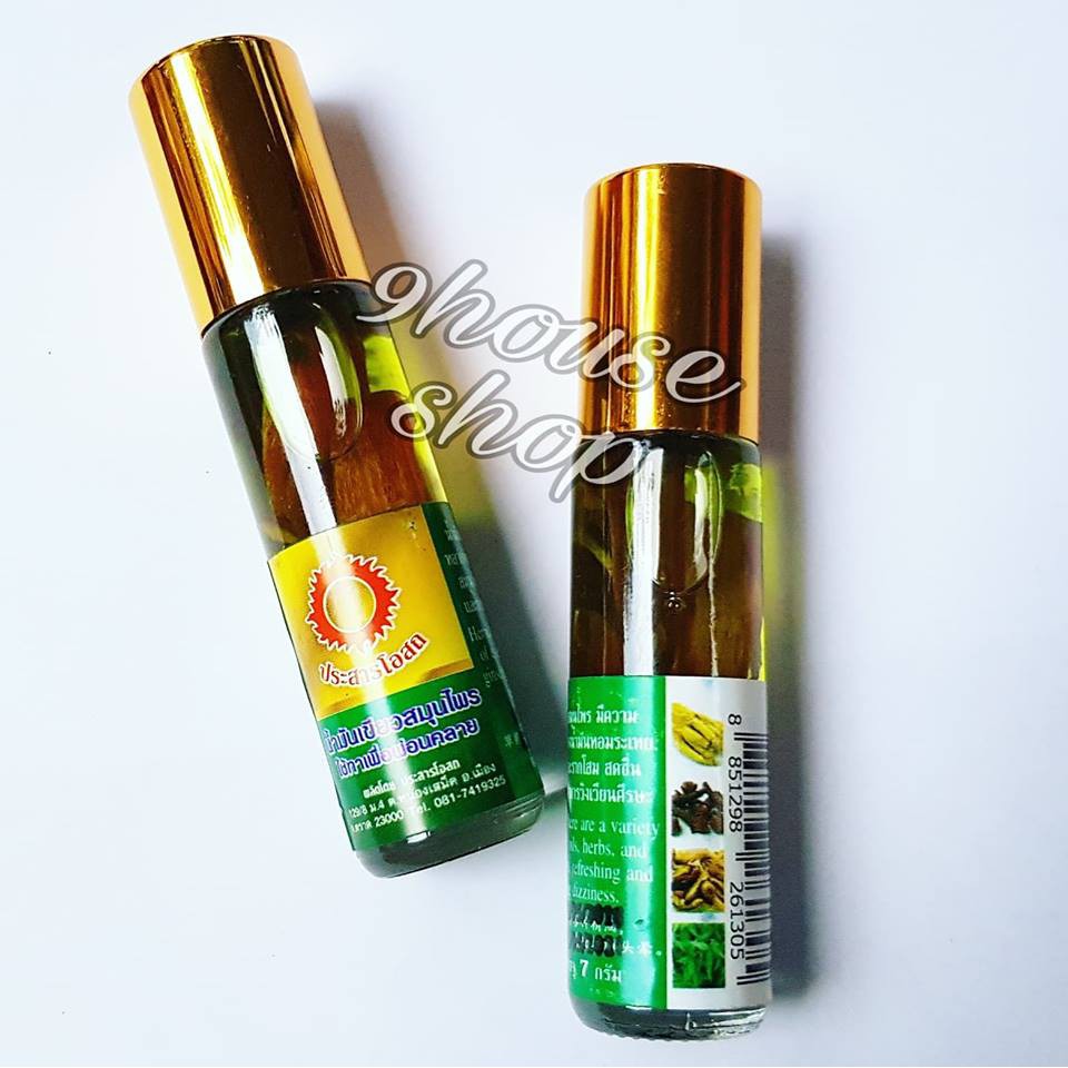 (SÂM XANH) 01 Dầu Nhân Sâm 4 Vị 7ml Thái Lan - 9housevn