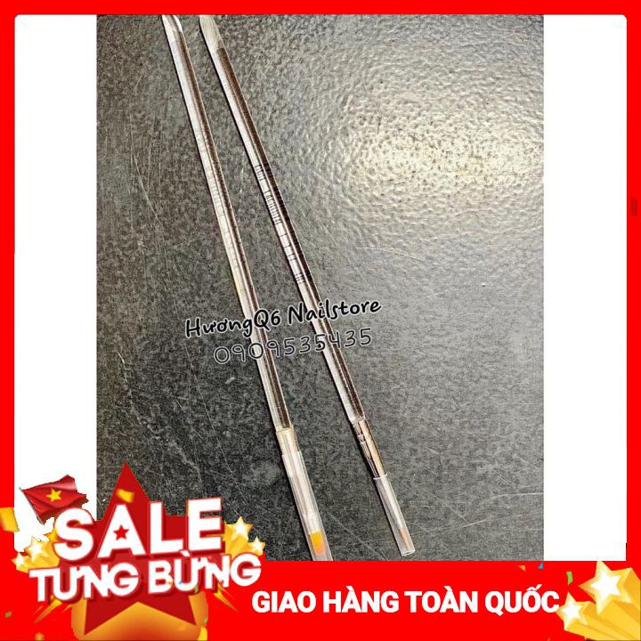 [RẺ SẬP SÀN] Set 2 Cọ Vẽ Nail (1 Cọ Nét - 1 Cơ Bản) - Cọ Nail Chuyên Dụng Cho Dân Làm Móng