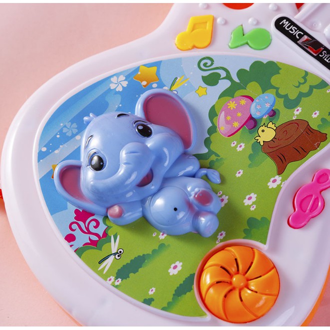 Đồ Chơi Giáo Dục Âm Nhạc, Đồ Chơi Đàn Ghita Phát Nhạc Cho Bé 02025