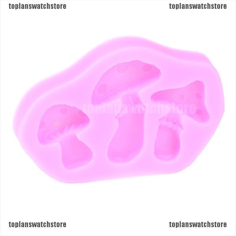 Khuôn silicone Tạo Hình Nấm 3d Trang Trí Bánh diy