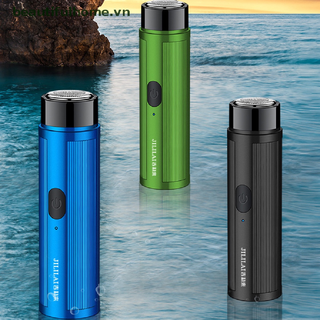 Dao Cạo Râu Điện Mini Sạc USB Chất Lượng Cao