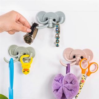Móc treo tường hình voi
