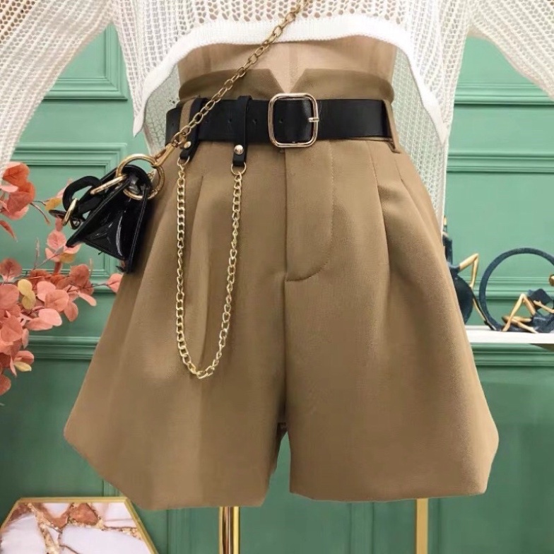 Quần Short Nữ V Cạp Cao -m555 | BigBuy360 - bigbuy360.vn