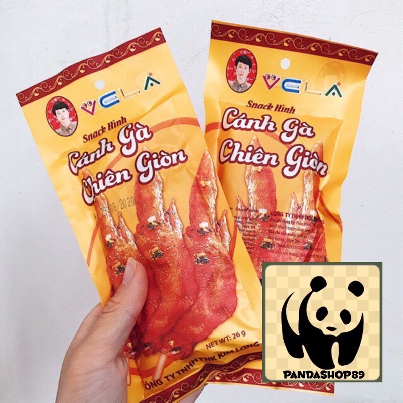 10 gói bim cánh gà giòn ngon