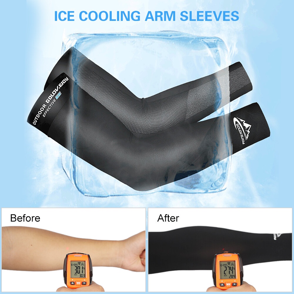 Ống Tay Áo Dài Chống Nắng Chống Tia UV Bảo Vệ Khi Lái Xe / Chơi Bóng Rổ / Bóng Đá Cho Nam Và Nữ