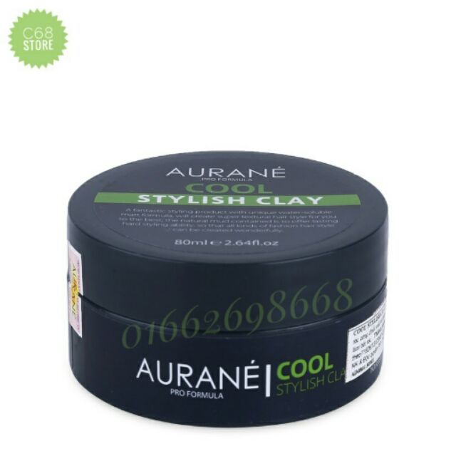 Sáp vuốt tóc AURANE COOL STYLISH CLAY chính hãng công ty