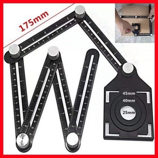 Thước Đo 6 Góc Gấp Kiêm Định Vị Đa Năng Dễ Sử Dụng Cho Các Nhà Xây Dựng Chuyên Nghiệp Thợ Thủ Công Kỹ Sư