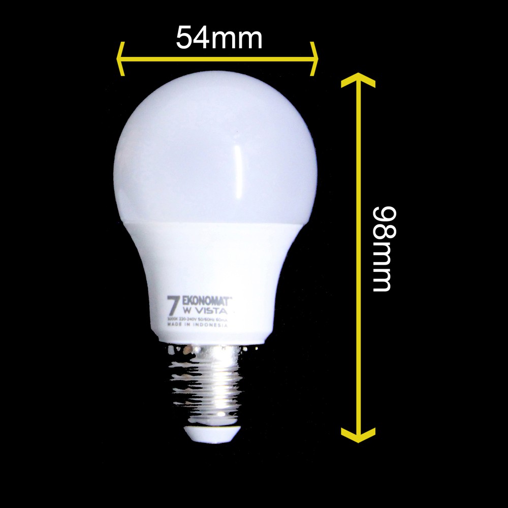 Bóng Đèn Led 7 Watt 7 Watt 7 3000k Siêu Sáng Màu Sắc Đơn Giản