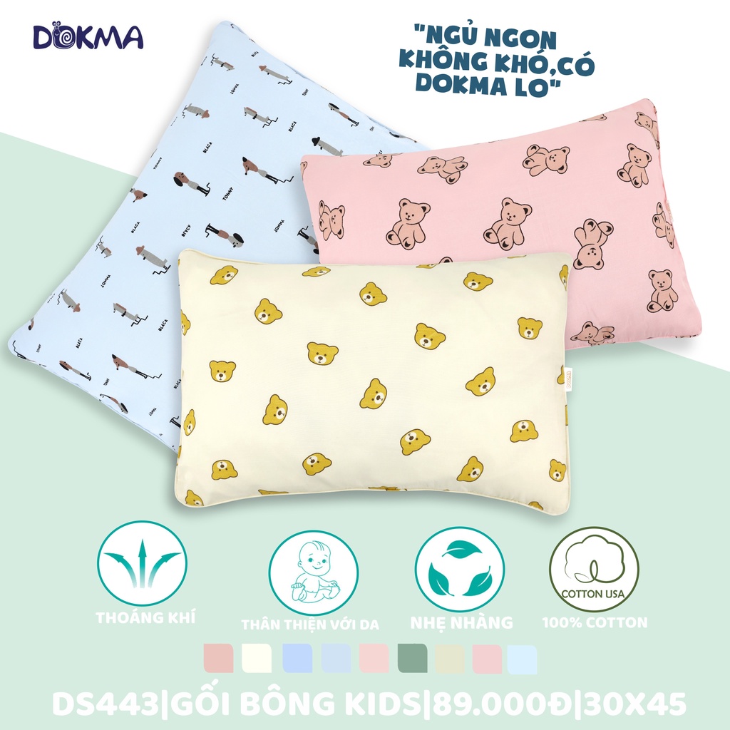 Gối bông kids Dokma DS443