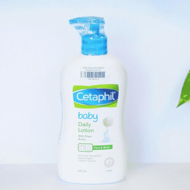 Sữa dưỡng ẩm toàn thân cho bé Baby Daily Lotion 400ml - Cetaphil