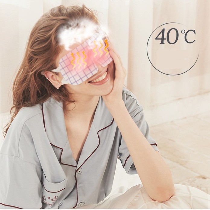 Hộp 5 miếng mặt nạ xông hơi mắt 40 độ thư giãn giảm mệt mỏi cho mắt Sena Beauty | BigBuy360 - bigbuy360.vn