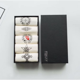 Set 5 Đôi Vớ Ngắn Chrome Heart