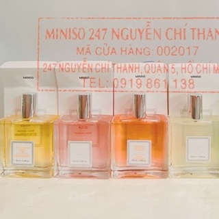 NƯỚC HOA HƯƠNG TRÁI CÂY CHÍNH HÃNG MINISO