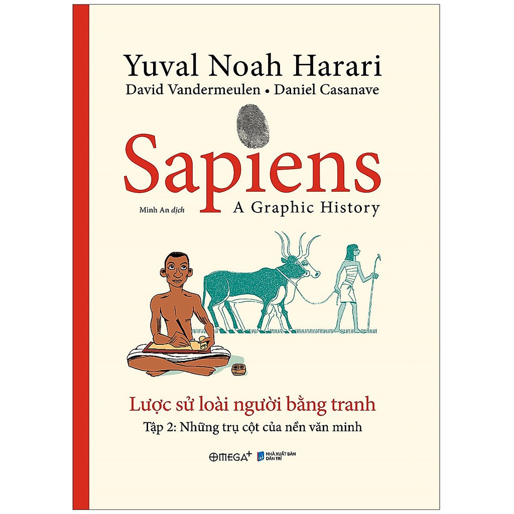 Sách  Combo Sapiens: Lược Sử Loài Người Bằng Tranh: Tập 1(Khởi Đầu Của Loài Người) + Tập 2(Các Trụ Cột Của Nền Văn Minh)