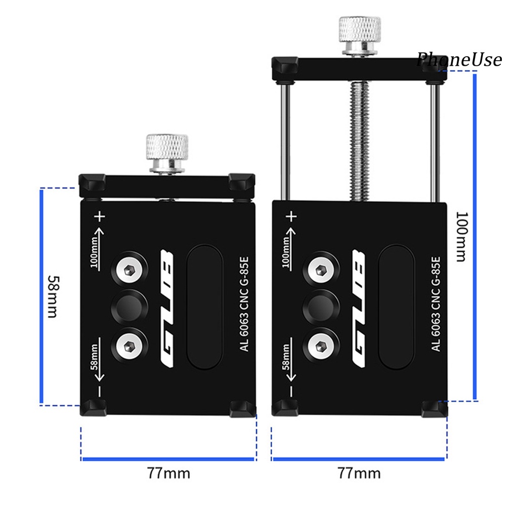 Giá Đỡ Sạc Điện Thoại Bằng Hợp Kim Nhôm Ph-Gub G-85E Có Thể Điều Chỉnh Kèm Cổng Usb Cho Xe Scooter