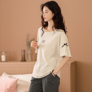 Bộ Mặc Nhà - Bộ Ngủ Cotton Quần Lửng ❤️ Hàng Cao Cấp