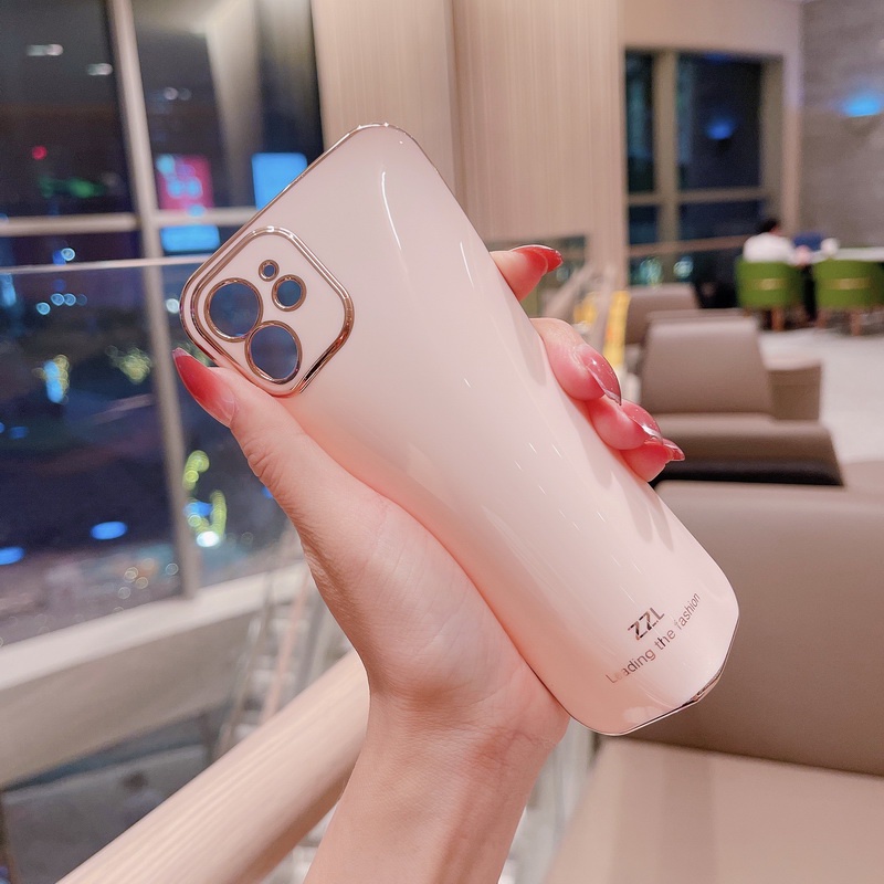 Ốp Điện Thoại TPU Siêu Mỏng Mạ Bóng Bảo Vệ Cho iPhone 14 13 12 11 Pro MAX X XR XS MAX 8 7 Plus + SE 2020