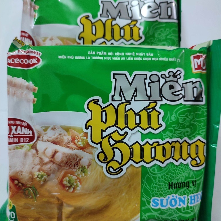 Miến PHÚ HƯƠNG 2 Vị  - gói 55g date mới