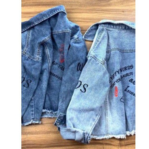 áo khoác jeans nữ