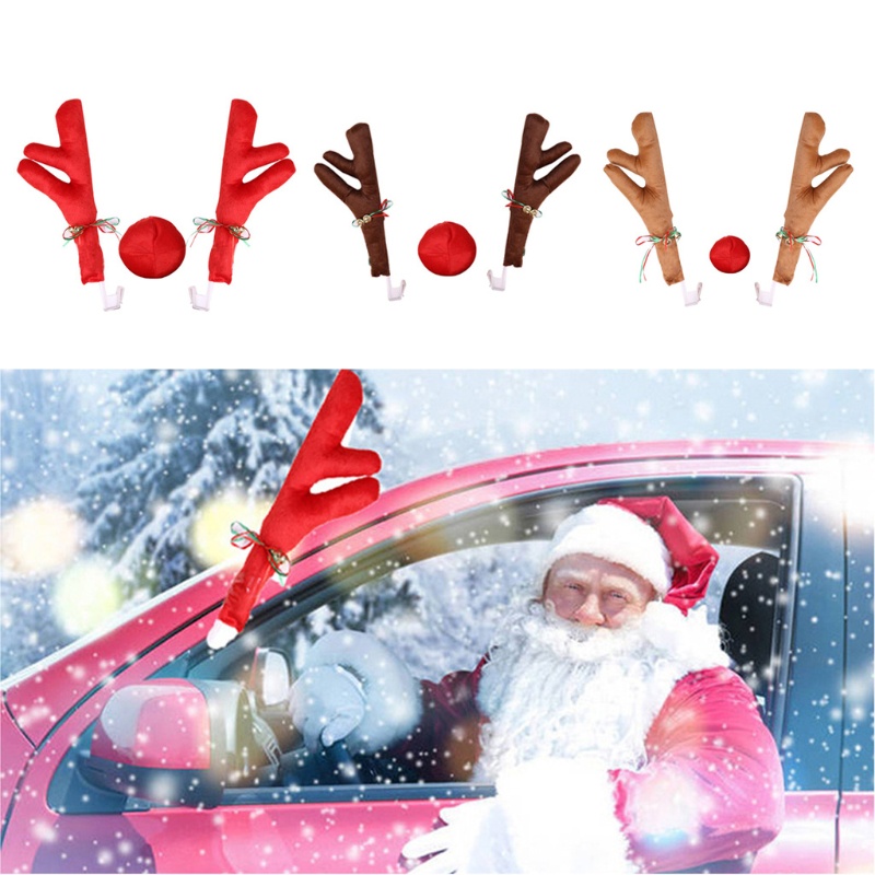 Tuần Lộc Nhồi Bông Dễ Thương Trang Trí Ngoại Thất Xe Hơi 2022