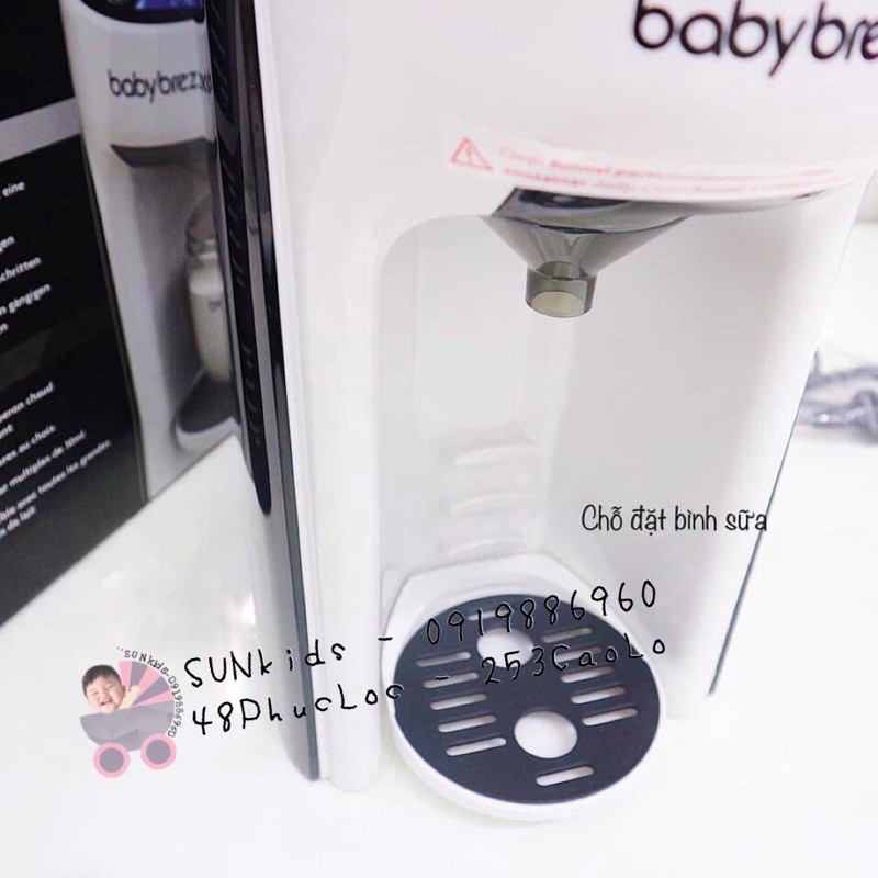 Máy pha sữa thông minh babybrezza - hàng chính hãng
