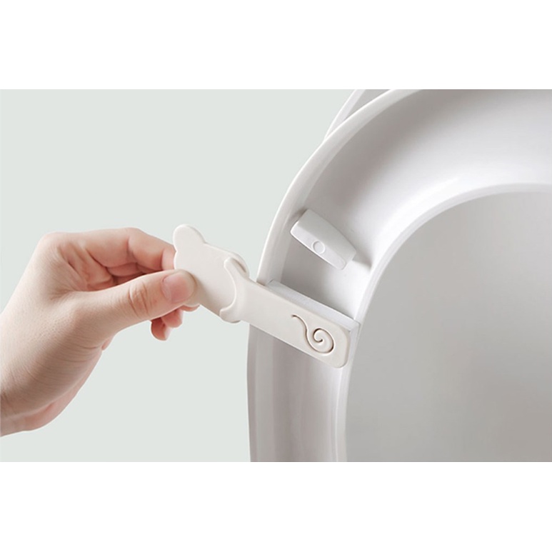 Miếng dán lật nắp bồn cầu bảo đảm vệ sinh nhiều hình dễ thương - Miếng dán lót bồn cầu