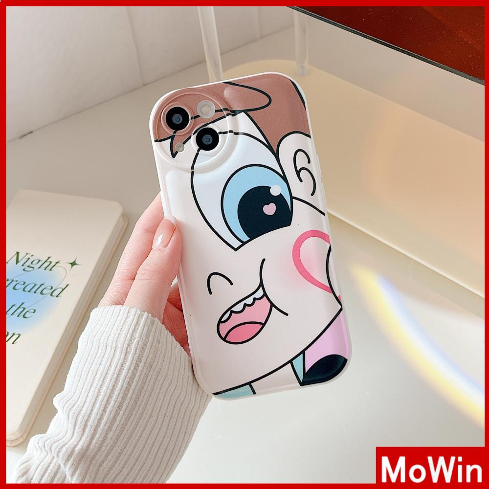 Ốp điện thoại silicon in hoạt hình couple thích hợp cho iPhone 11 Pro Max 13 Pro Max 12 Pro Max 7Plus xr XS Max