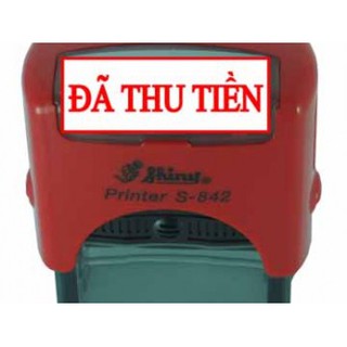 Dấu đã thu tiền