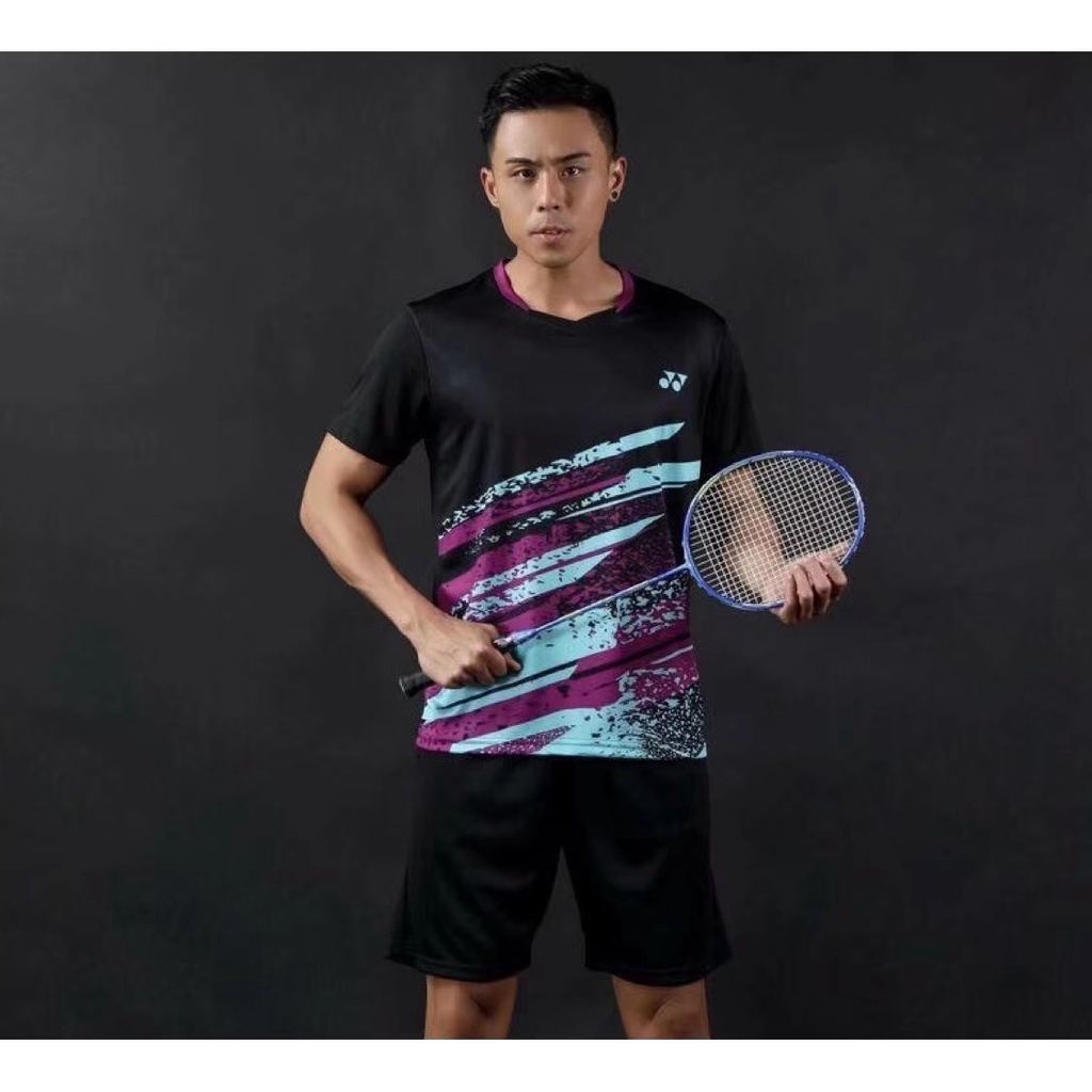 Áo Thun Thể Thao Cầu Lông Tay Ngắn Yonex 2022 Nhanh Khô Phong Cách Hàn Quốc Cho Nam Và Nữ