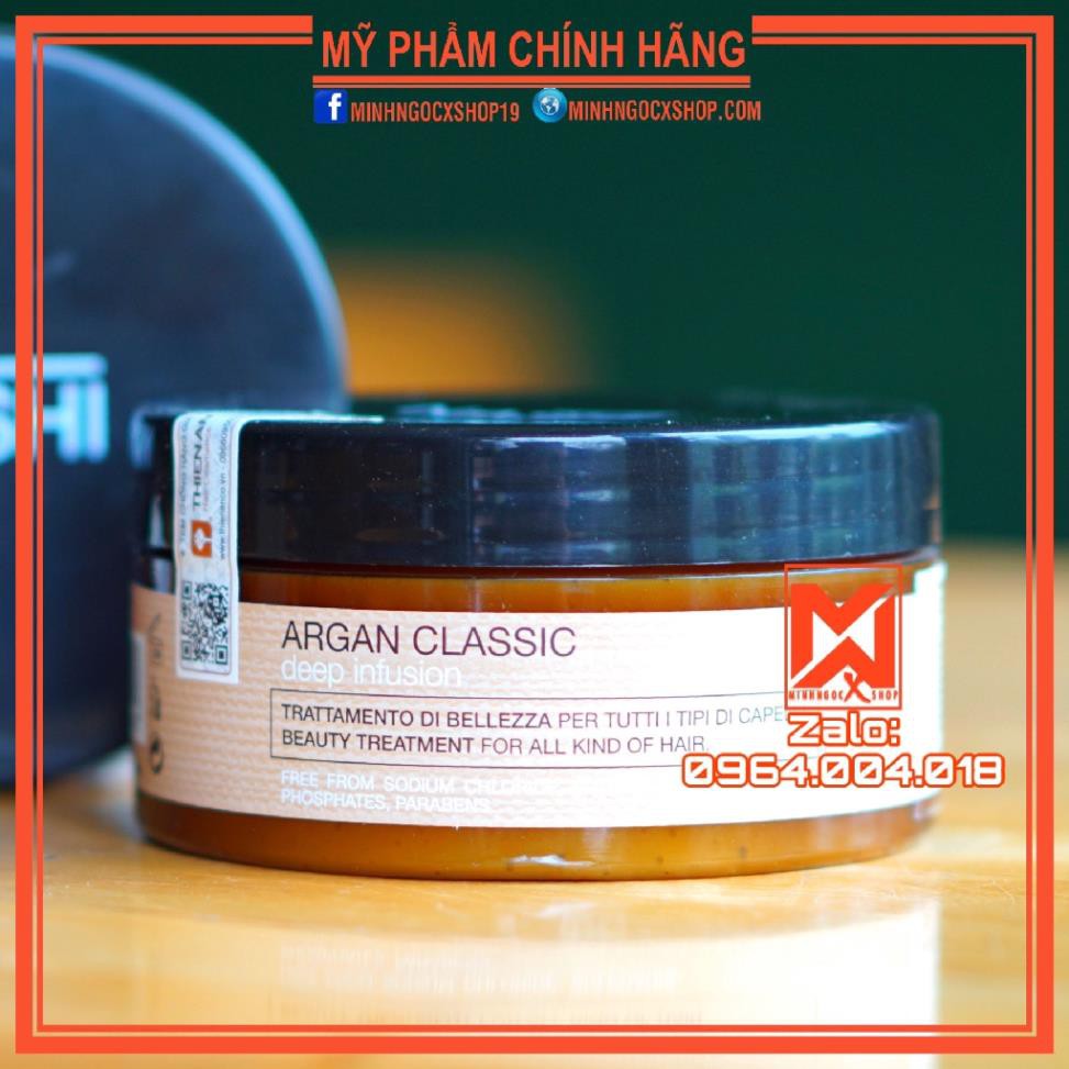 ✅[ NASHI-CHÍNH HÃNG ] DẦU HẤP PHỤC HỒI HƯ TỔN NASHI ARGAN DEEP INFUSION 250ML