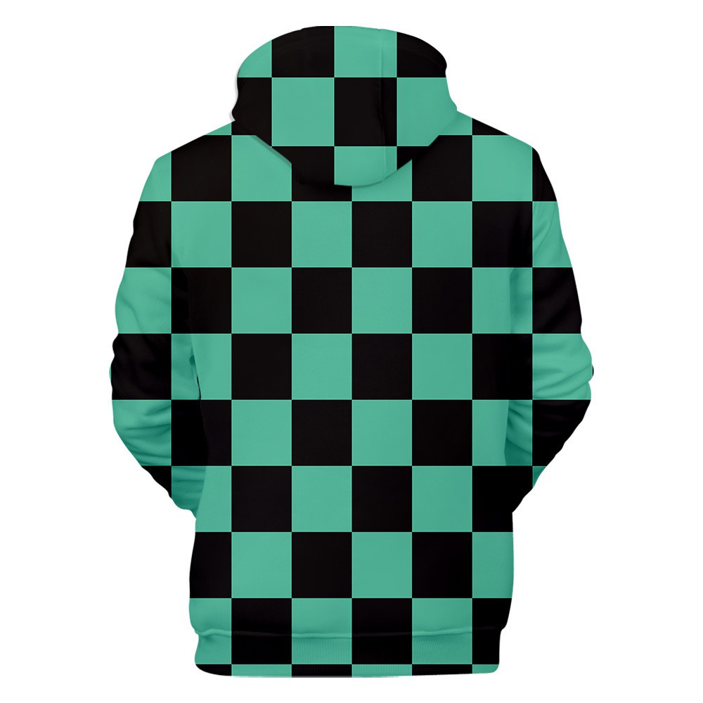 Áo hoodie tay dài in họa tiết Kimetsu no Yaiba 3D cho nam | BigBuy360 - bigbuy360.vn