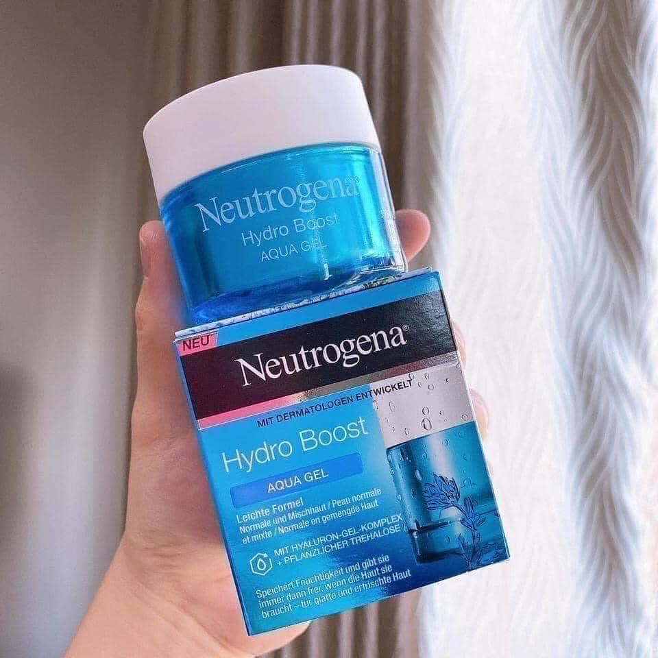 Kem Dưỡng Ẩm Neutrogena Hydro Boost Aqua Gel Dạng Gel thấm nhanh, cấp ẩm sâu không gây nhờn rít