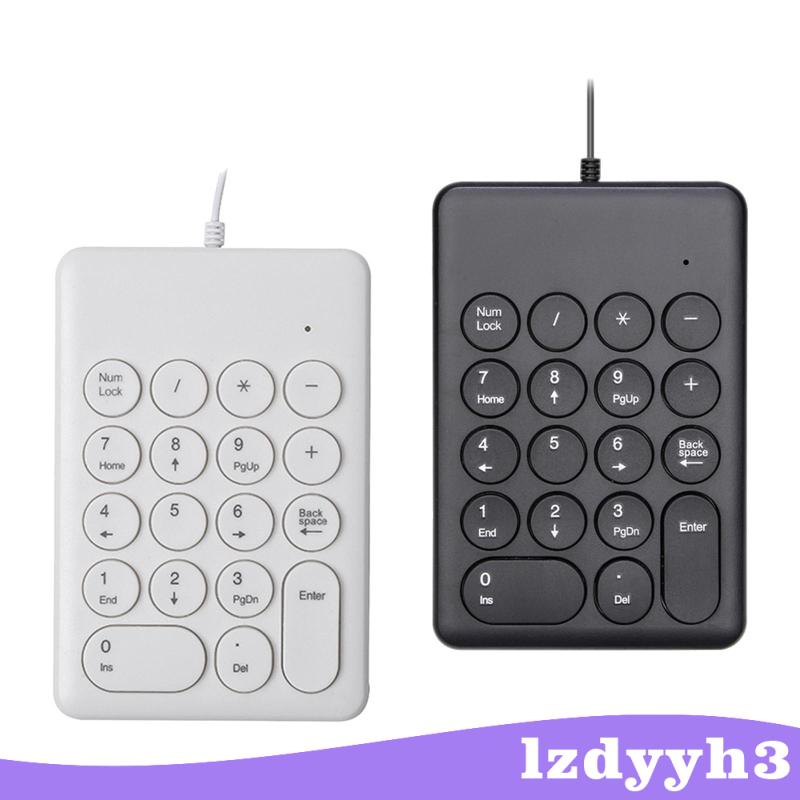 Bàn Phím Số 18 Phím Có Dây Lzdyyh3 Dùng Cho Laptop Máy Tính Để Bàn