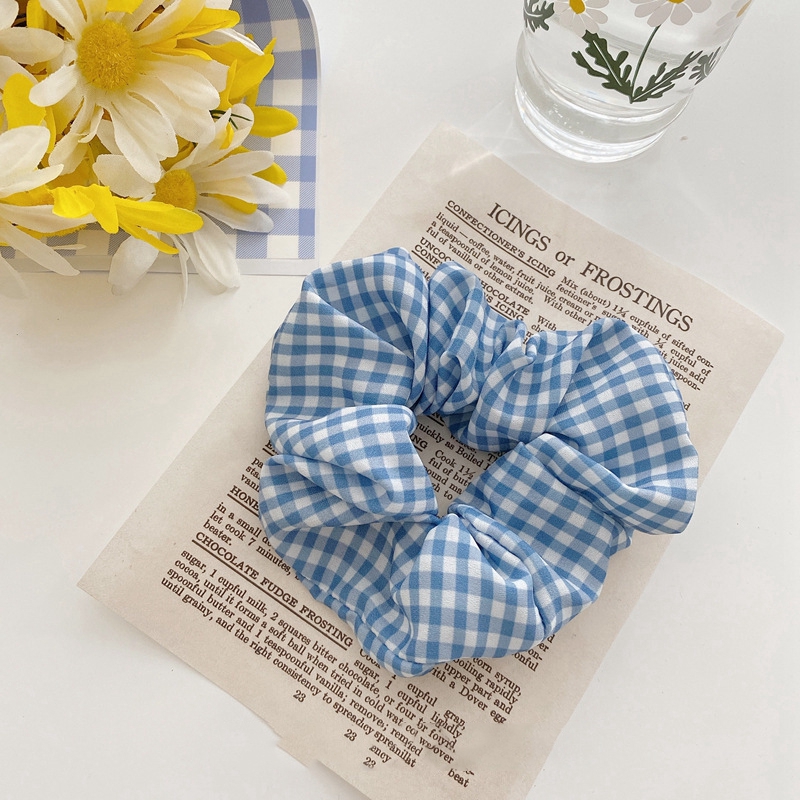 Dây buộc tóc co giãn in họa tiết xinh xắn thời trang cho nữ Hair Scrunchies