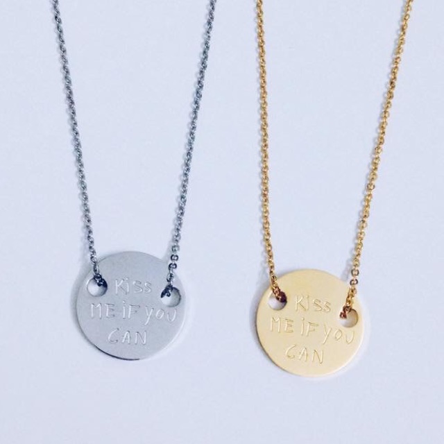 Dây chuyền Kiss me if you can