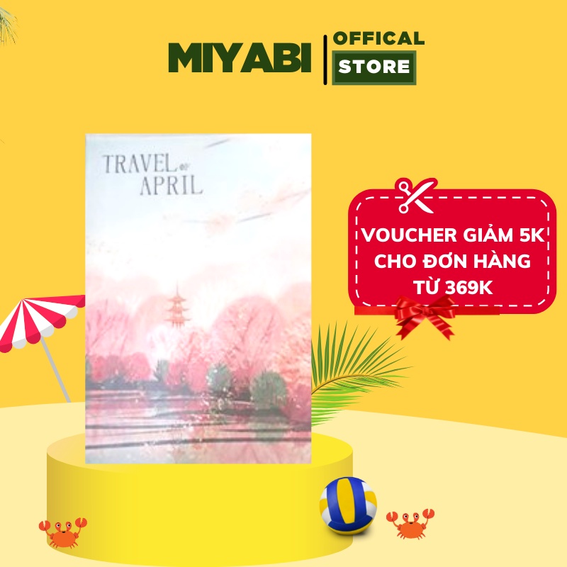 sổ tay bọc nhựa màu nước các tháng