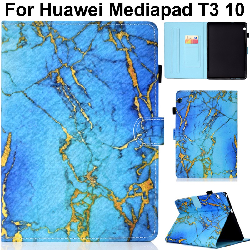 Dễ thương Bao da for Huawei Mediapad T3 10 Ốp lưng AGS-L09 / AGS-W09 Vỏ bảo vệ