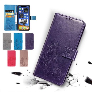 Bao da điện thoại nắp lật có ngăn đựng thẻ cho OPPO RENO 4 PRO A53 2020 Realme C15 C12 C11 C3 Realme 6i X7 PRO