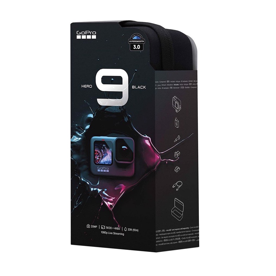 Gopro Hero 9 Black - Máy quay phim hành động độ phân giải 4K | BigBuy360 - bigbuy360.vn