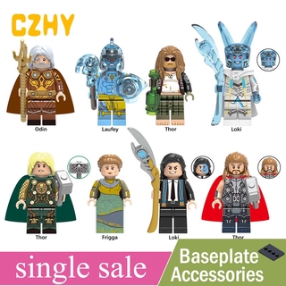 Bộ Mô Hình Nhân Vật Siêu Anh Hùng Thor Loki Cho Trẻ Em X0269