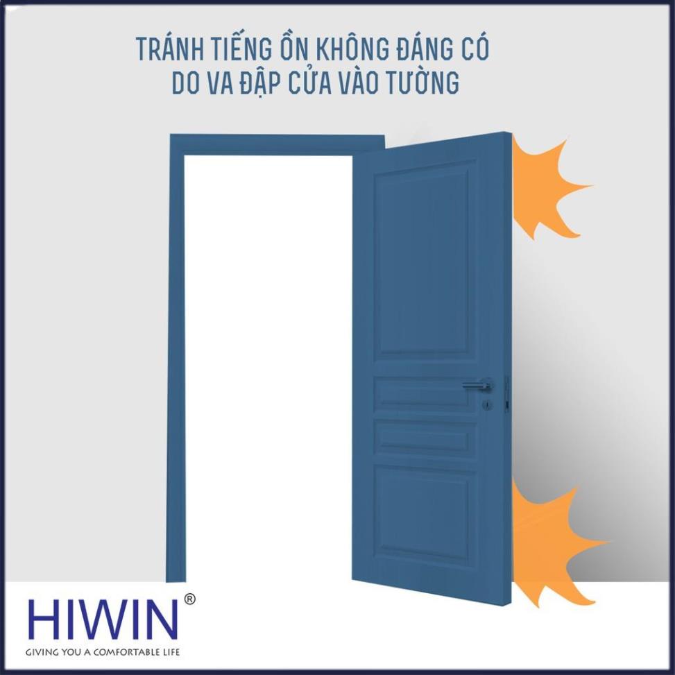 Hít cửa, chặn cửa nam châm chống va đập đế tròn kích thước nhỏ gọn inox 304 HIWIN Y-9001