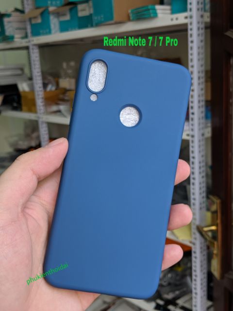 ( Bảo vệ camera) Ốp lưng Redmi Note 7 / 7 Pro 💝FREESHIP Từ 50k💝 lót nỉ chống bám bẩn chống sốc mềm mịn