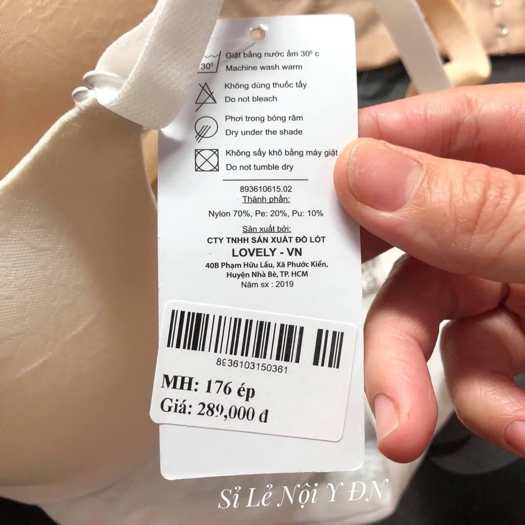 Áo LOVELY gấm nâng vừa 176 ép áo ngực nữ mút nhẹ xuất Nhật