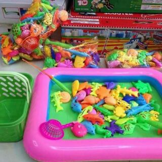 Bộ đồ chơi câu cá phao cho bé